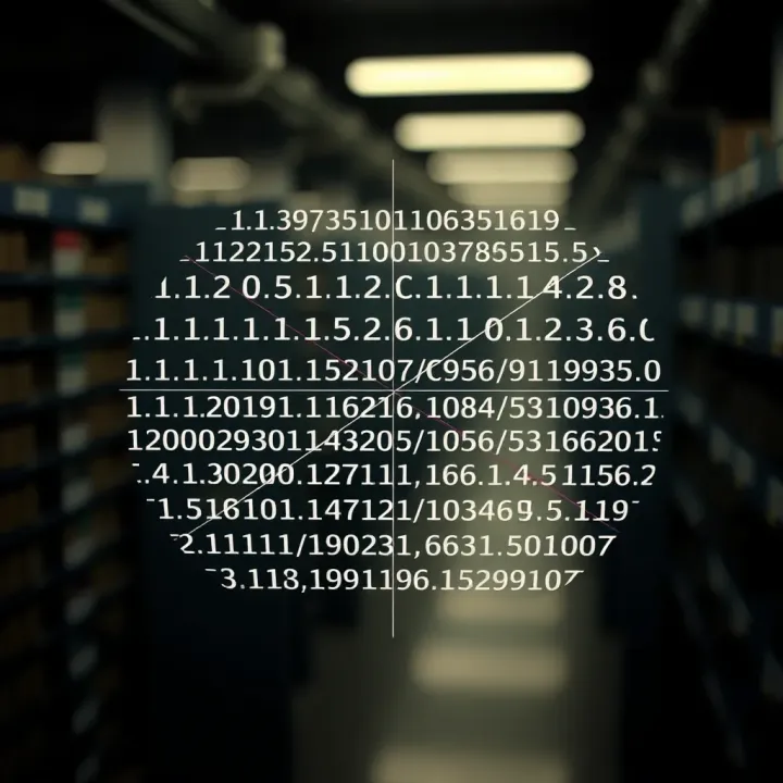 Diagram showing the division of a sorted array during binary search