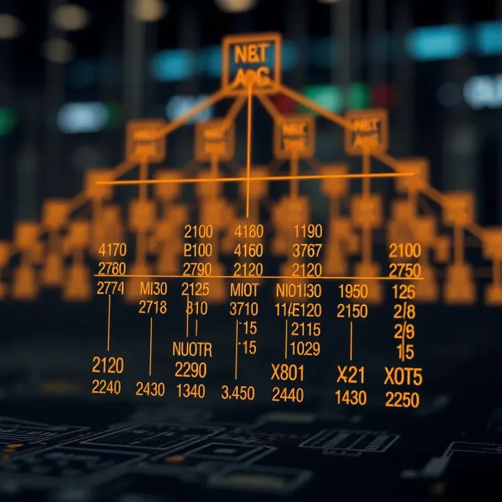 Binary Tree Node Counts and Height Constraints Illustration depicting binary tree levels with maximum nodes and overall height constraints
