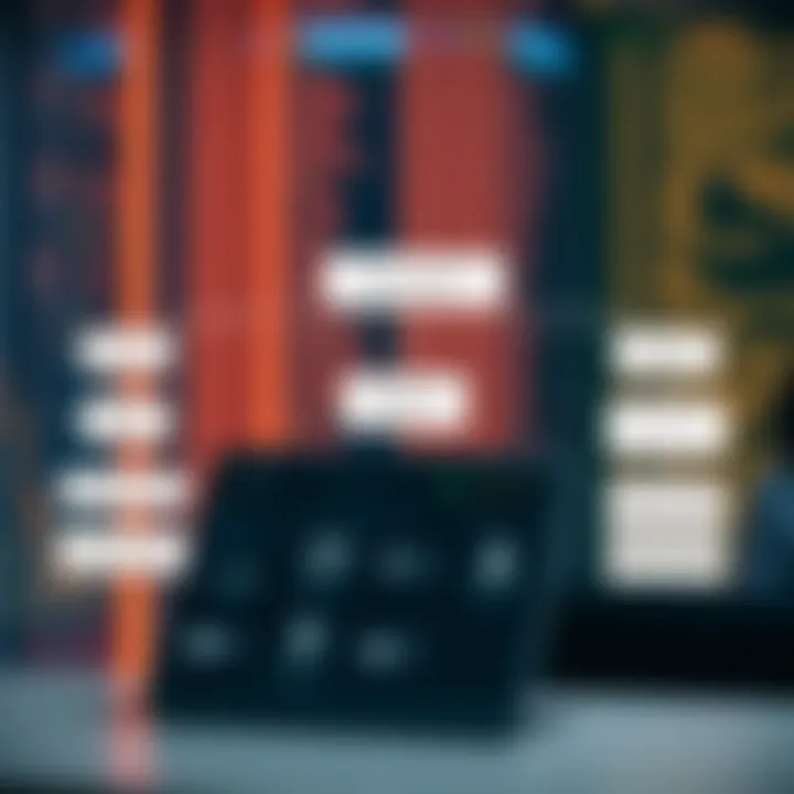 Flowchart depicting how binary search divides a sorted array to find the target element efficiently