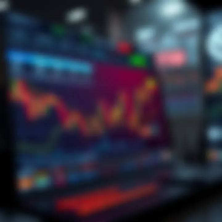 Dashboard of a leading forex trading platform showing currency pairs and live market charts