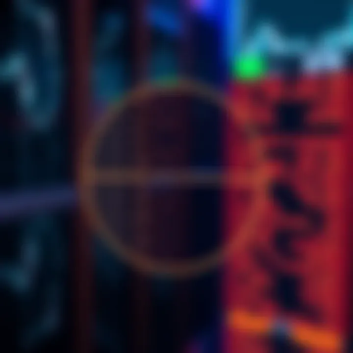 Diagram illustrating the process of linear search through an unsorted list