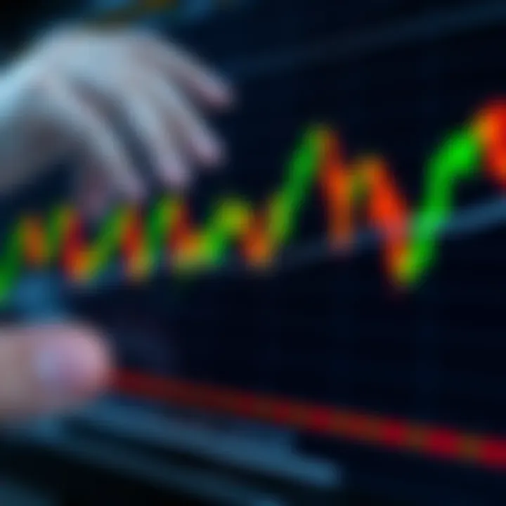 Illustration of a bullish engulfing candlestick pattern on a trading chart