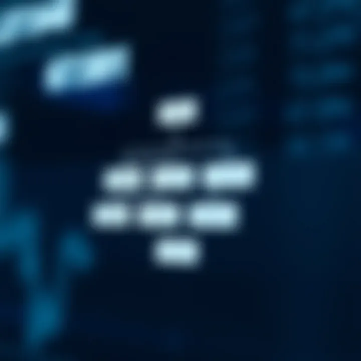 Visualization of algorithm flow for constructing an optimal binary search tree with cost minimization