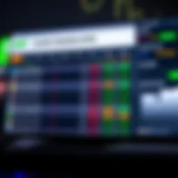 Comparison of Paper Trading Apps for Indian Market List of popular paper trading apps with features and ratings displayed on a digital screen