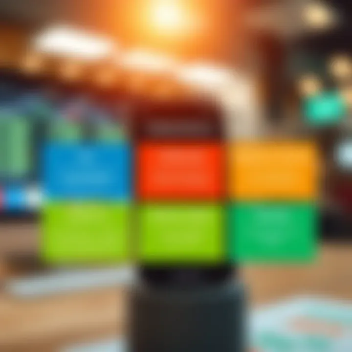 Graphic showing comparison of features and benefits of various trading platforms