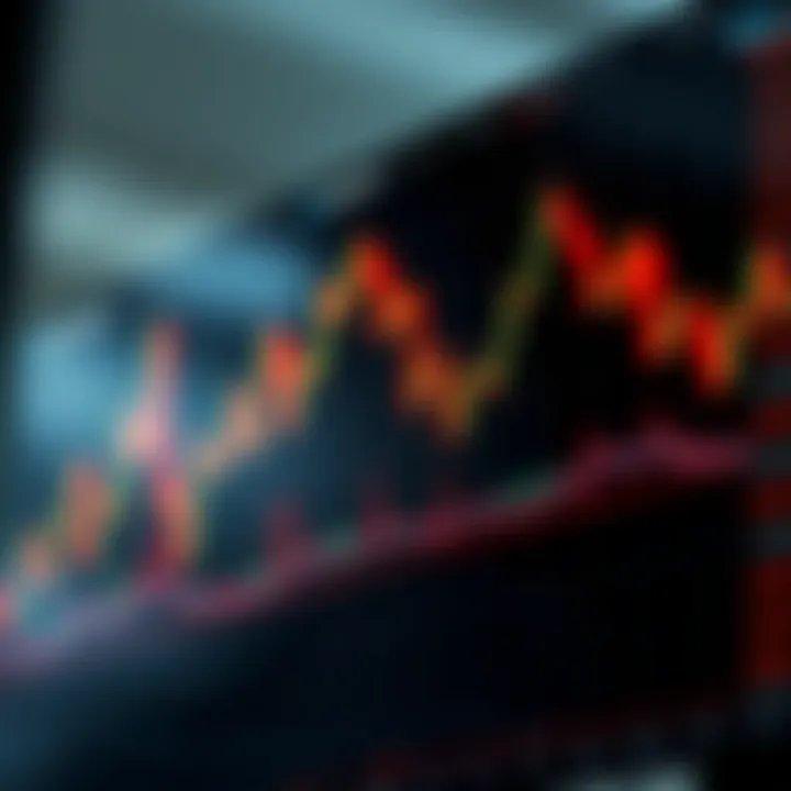 Bearish Engulfing Pattern Indicating Possible Downtrend Chart depicting a bearish engulfing candlestick pattern signaling potential market reversal