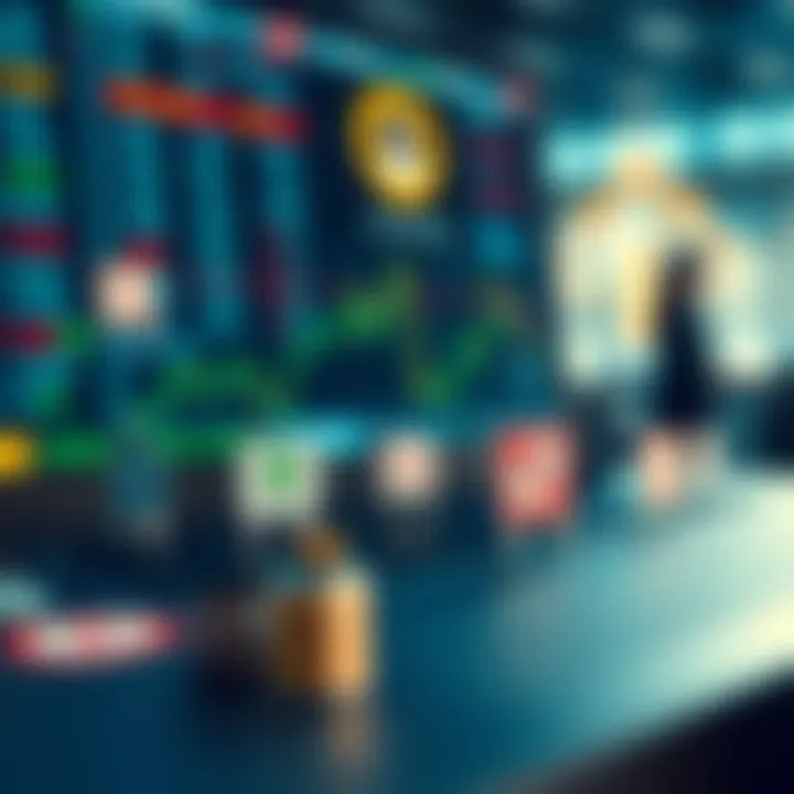 Popular Binary Trading Platforms and Regulatory Overview Visual representation of popular online platforms used for binary trading in India with regulatory symbols