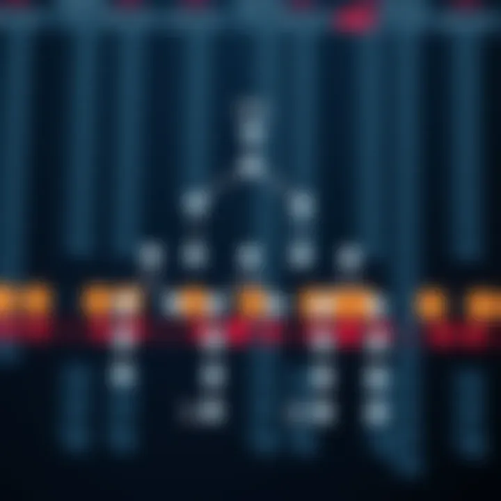 Diagram showing nodes of a binary tree connected in a hierarchical level order