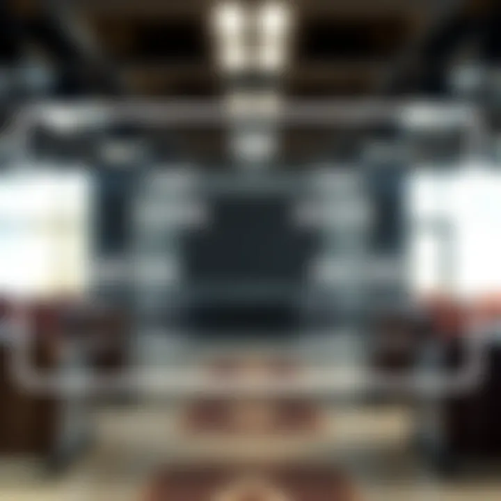 Diagram depicting a binary tree structure with labeled nodes and height markings