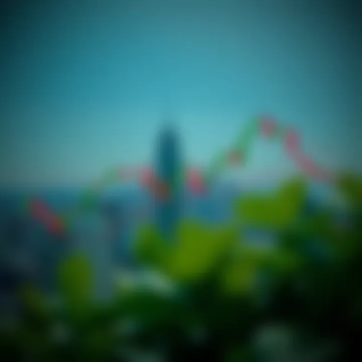 Diagram of a bearish harami candlestick pattern highlighting a possible market downturn signal