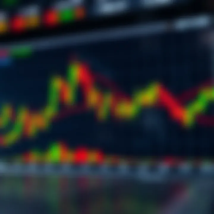 Nifty index chart showing a bullish continuation pattern with upward trend lines and volume indicators