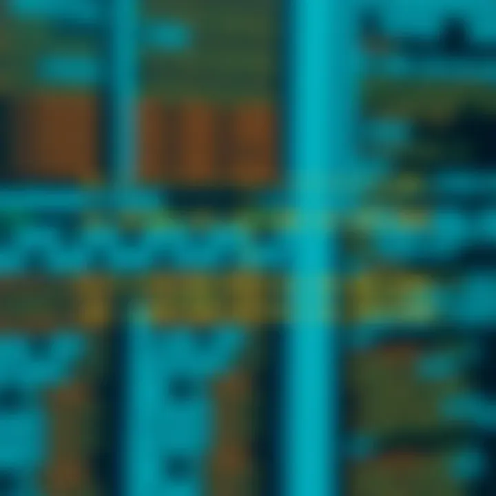 Graphic showing the divide-and-conquer approach of binary search on a sorted list