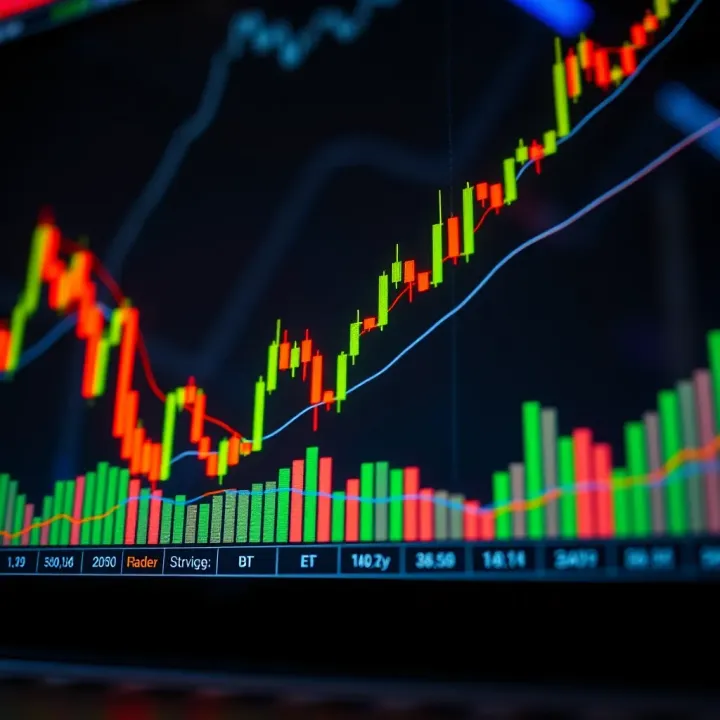 Bullish candlestick pattern showing strong upward price momentum on a financial chart