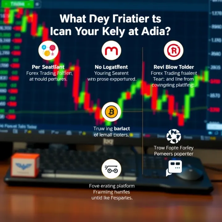 Comparison of forex trading platforms highlighting features and regulatory icons