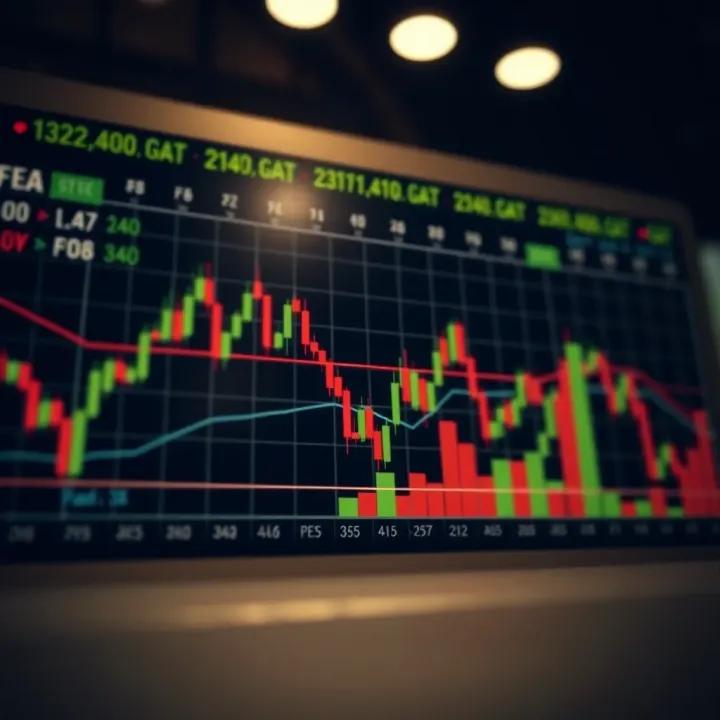 Diagram depicting a bearish head and shoulders pattern signaling a possible market reversal