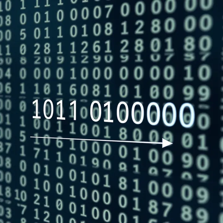 Binary Number System and Place Values Explained Diagram illustrating the binary number system with place values doubling from right to left