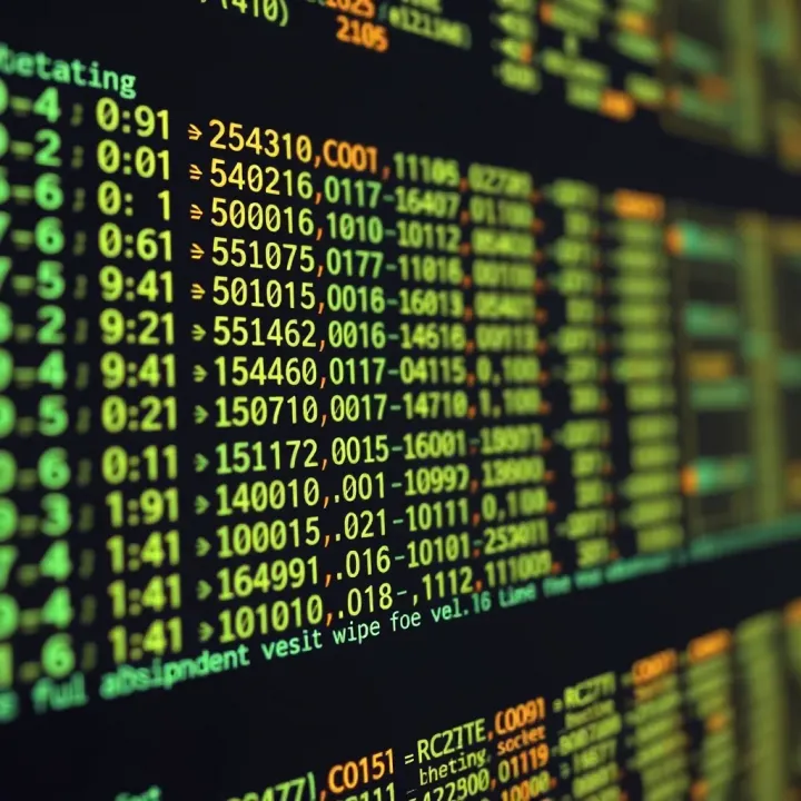 Programmatic Conversion of Decimal Numbers to Binary Representation Code snippet demonstrating a programmatic approach to converting decimal values to binary strings