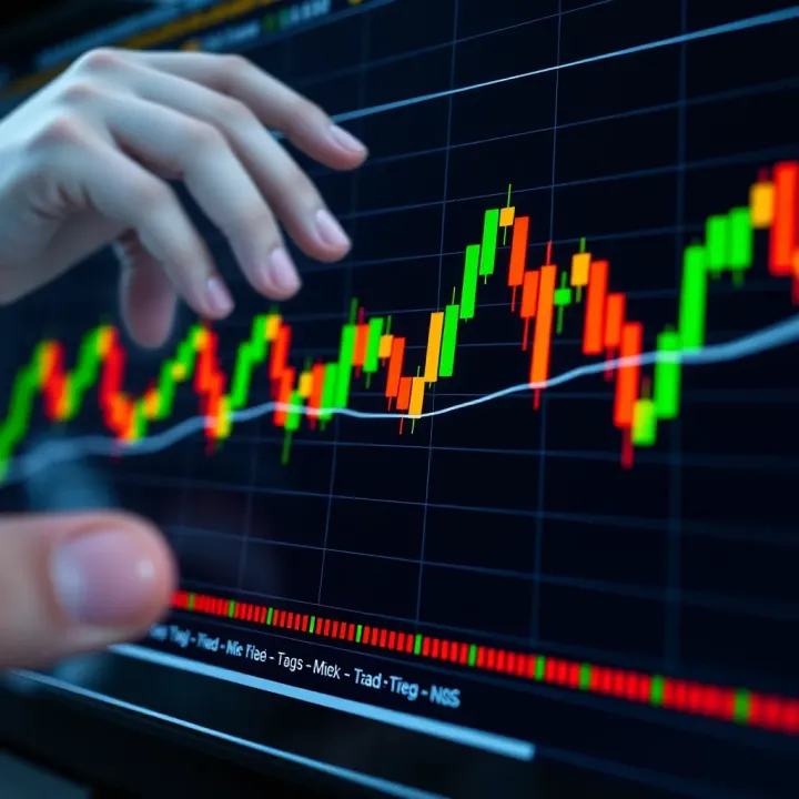 Illustration of a bullish engulfing candlestick pattern on a trading chart