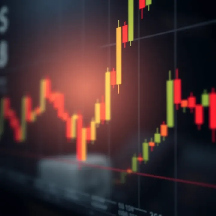 Visual representation of candlestick pattern showing potential price reversal