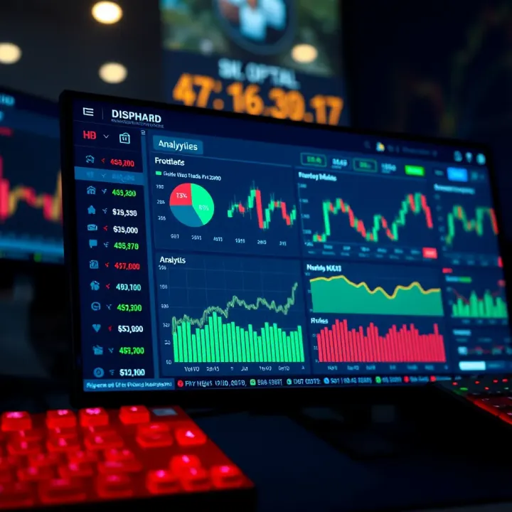 Risk Management Tools for Options Trading Dashboard displaying risk management tools and option trading analytics