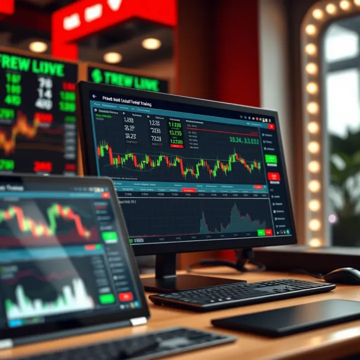 Secure Forex Trading Platform with Analytical Tools Secure online platform displaying currency pairs and analytical tools for forex trading