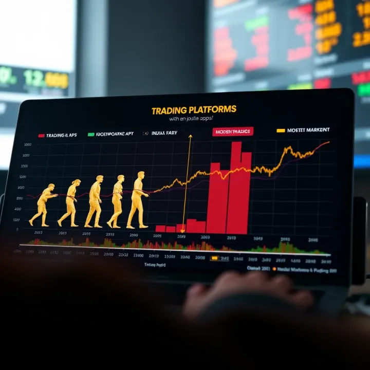Comparison chart highlighting differences between traditional and modern trading platforms