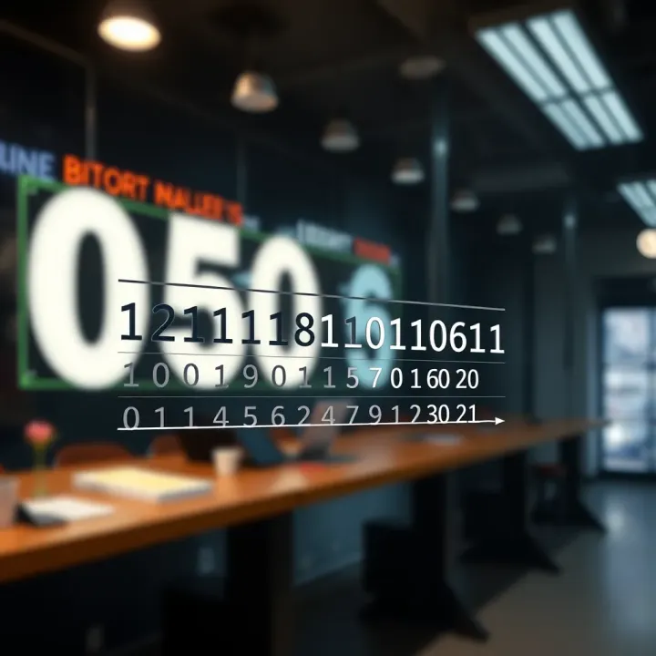 Diagram illustrating the binary place values from the smallest to the largest digit
