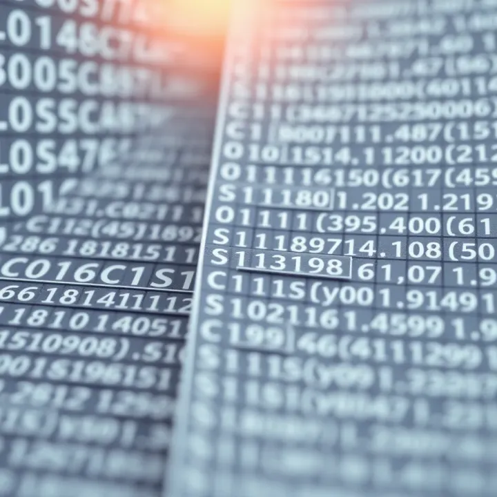 Illustration showing the concept of dividing a sorted list for binary search