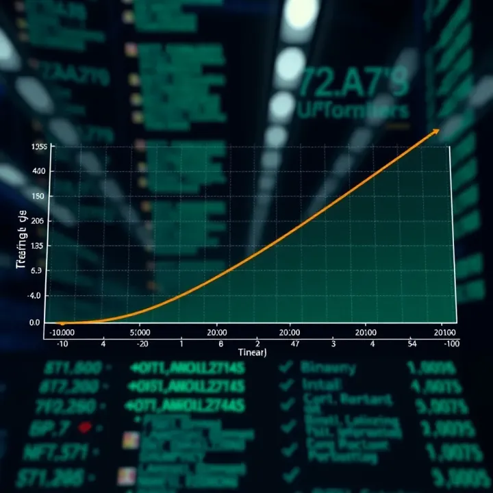 Efficiency Comparison of Binary Search and Linear Search Graph comparing performance efficiency between binary search and linear search