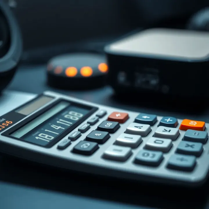 Calculator interface showing binary input and corresponding Gray code output