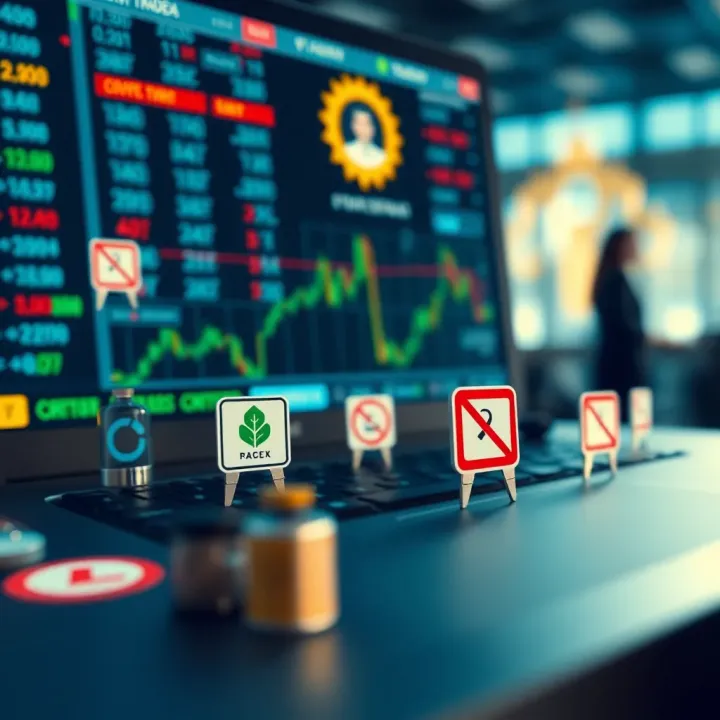 Popular Binary Trading Platforms and Regulatory Overview Visual representation of popular online platforms used for binary trading in India with regulatory symbols
