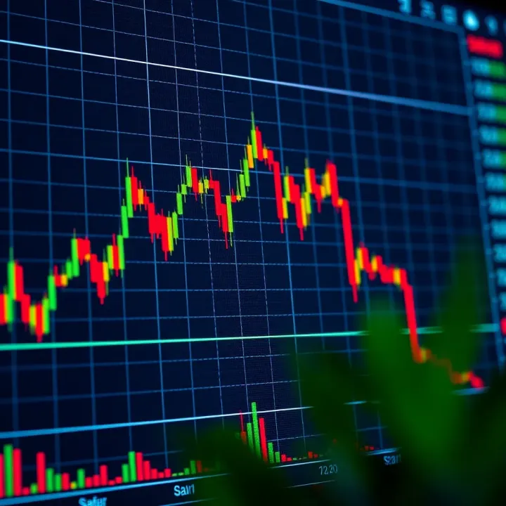 Head and Shoulders Pattern in Market Analysis Graph showing a head and shoulders pattern signaling potential trend reversal in trading